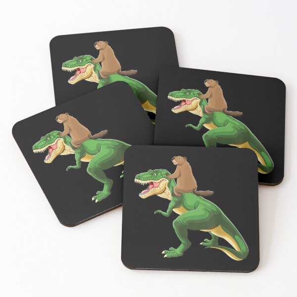 Item preview, Groundhog Ride Dinosaur Funny Groundhog Day designed and sold by ColiBares.