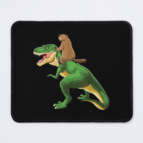 Item preview, Groundhog Ride Dinosaur Funny Groundhog Day designed and sold by ColiBares.