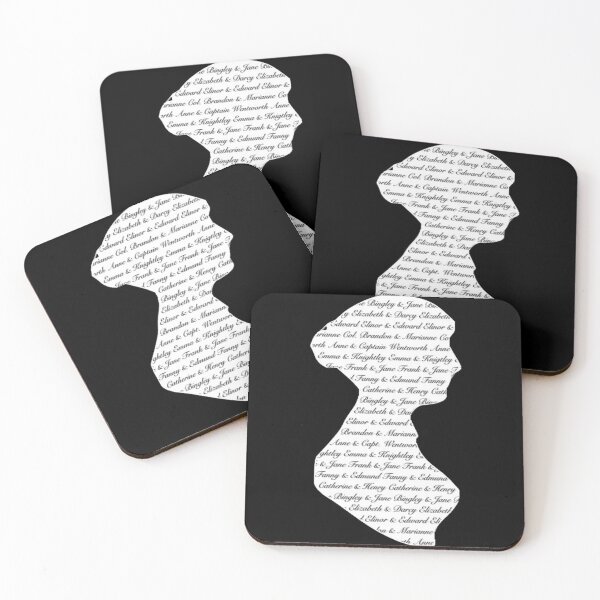 Item preview, Jane Austen Romance Silhouette designed and sold by ColiBares.