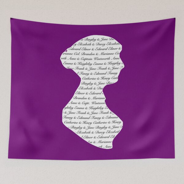 Item preview, Jane Austen Romance Silhouette designed and sold by ColiBares.
