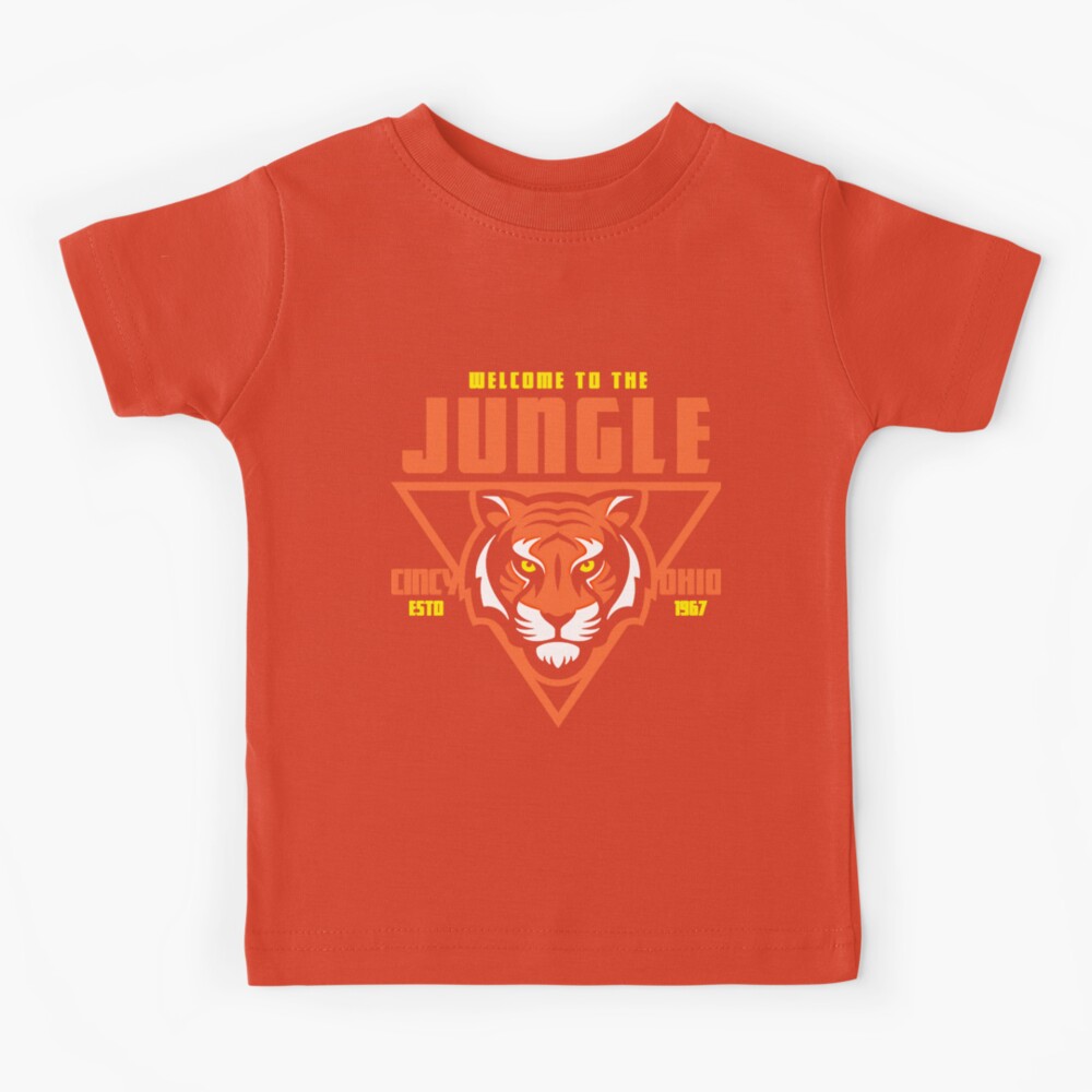 Cincinnati Bengals 2022 Super Bowl! Welcome to The Jungle ' Kids T-Shirt  for Sale by GExisTe65