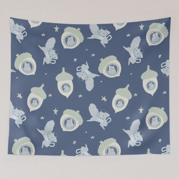 Item preview, Squirrel On Space  designed and sold by MobertsonArt.