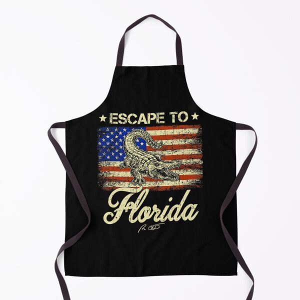 Item preview, Ron Desantis Escape To Florida Us Flag Vintage designed and sold by ColiBares.