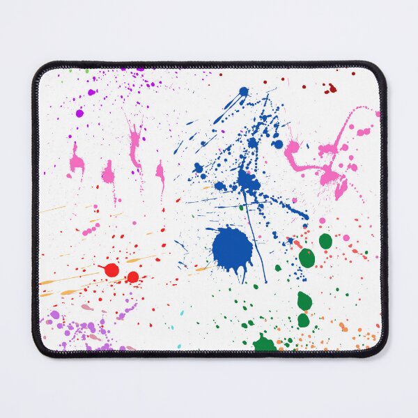 Item preview, Colorful Abstract Patterns Of Ink splattered All Over A Canvas designed and sold by Cora Gregory.