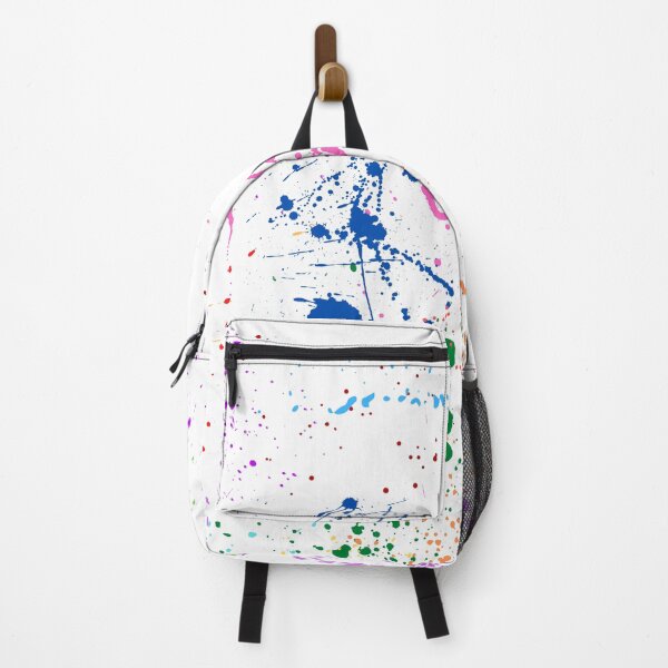Item preview, Colorful Abstract Patterns Of Ink splattered All Over A Canvas designed and sold by Cora Gregory.