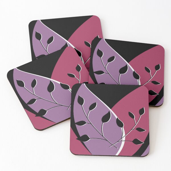 Item preview, Hojas abstractas designed and sold by ChantalDesign.