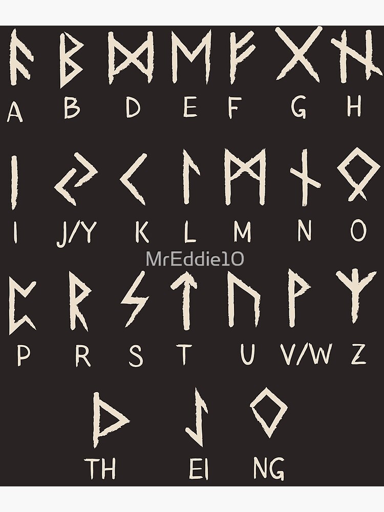 Elder Futhark Runes, Clay stamps