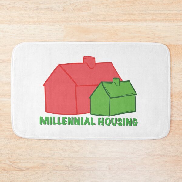 Item preview, Millennial Housing designed and sold by JeminiArts.
