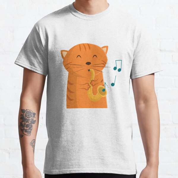 Jazz Cat Classic T-Shirt