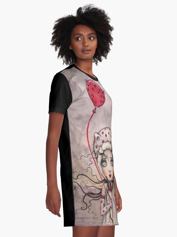 big eye shirt dress