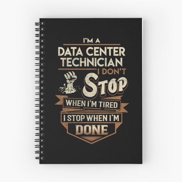 Item preview, Data Center Technician T Shirt - I Stop When Done Job Gift Item Tee designed and sold by natalinedk.