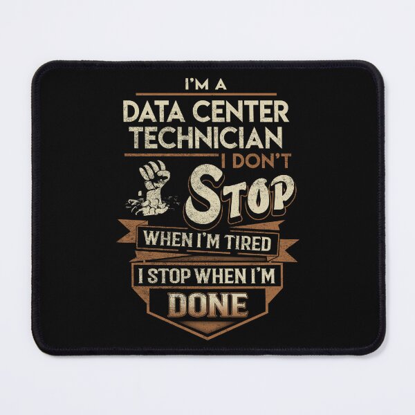 Item preview, Data Center Technician T Shirt - I Stop When Done Job Gift Item Tee designed and sold by natalinedk.