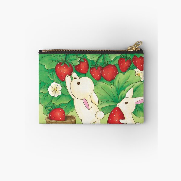 Item preview, Cute Rabbits Strawberry Picking designed and sold by Anicue.