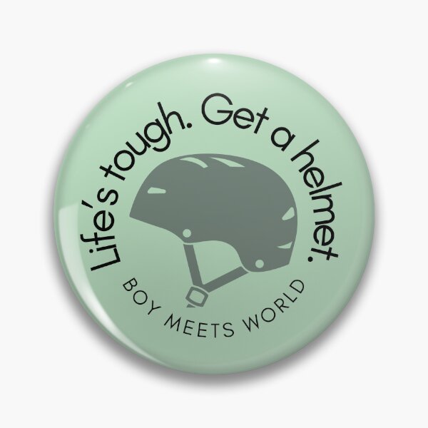 Item preview, Life’s tough get a helmet from boy meets world designed and sold by reannyn.