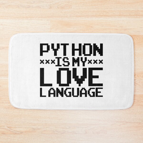 Item preview, Python Is My Love Language designed and sold by Malwears.