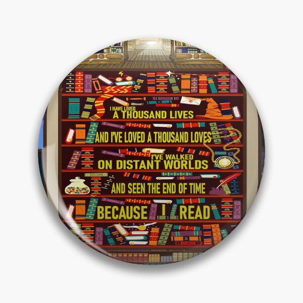 Item preview, Librarian - I have lived a thousand lives designed and sold by VickyCloset.