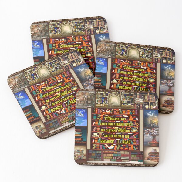 Item preview, Librarian - I have lived a thousand lives designed and sold by VickyCloset.