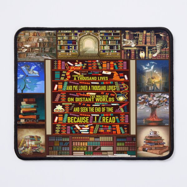 Item preview, Librarian - I have lived a thousand lives designed and sold by VickyCloset.