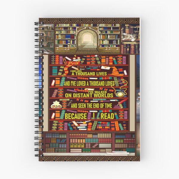 Item preview, Librarian - I have lived a thousand lives designed and sold by VickyCloset.