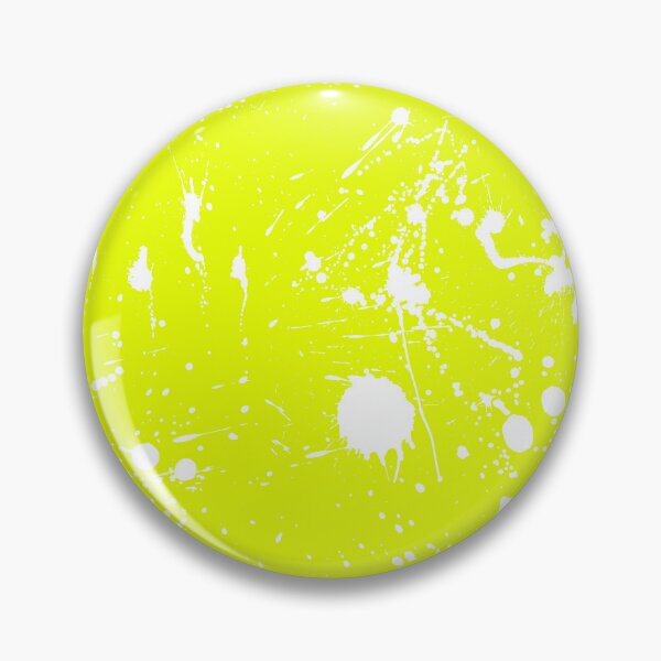 Item preview, Abstract Patterns Of White Ink splattered All Over A Canvas yellow version designed and sold by Cora Gregory.