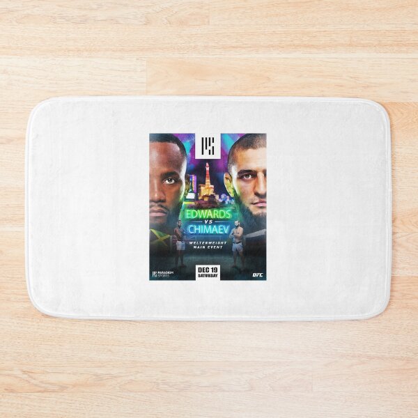 Item preview, UFC Poster Khamzat Chimaev vs Leon Edwards  designed and sold by herdee06.
