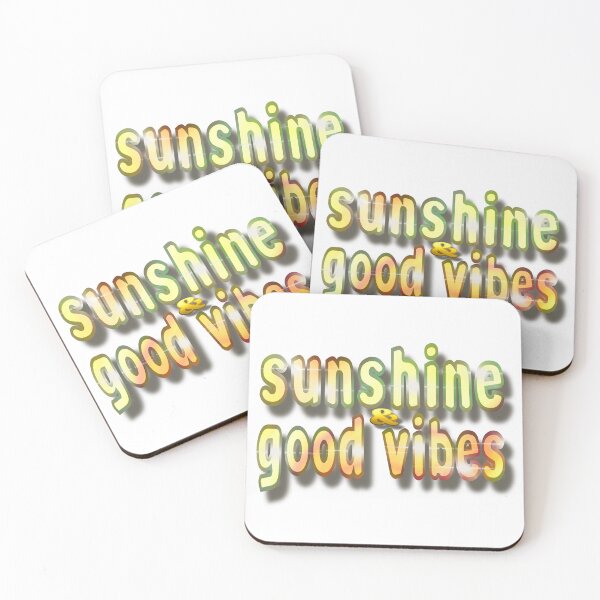 Item preview, Sunshine And Good Vibes Inspirational and Motivational Quote designed and sold by hanyj732.