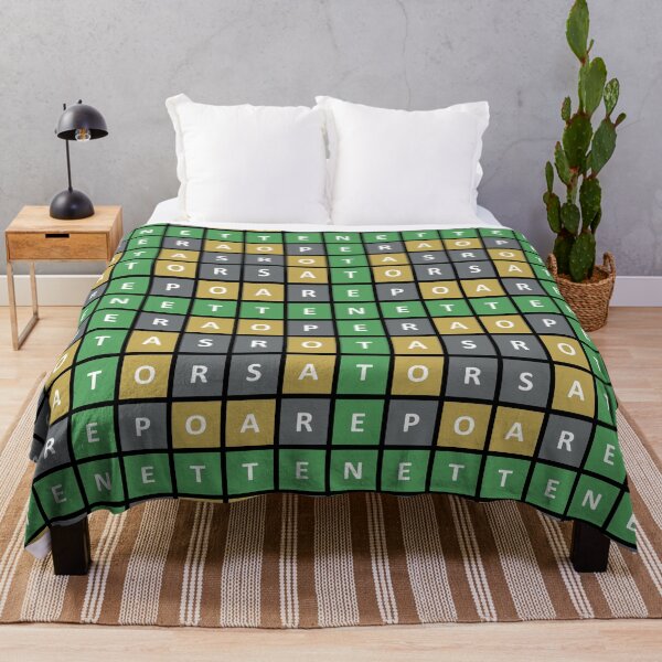 Item preview, Mysterious TENET magic word square puzzle colored in the style of Wordle game designed and sold by Moodific.