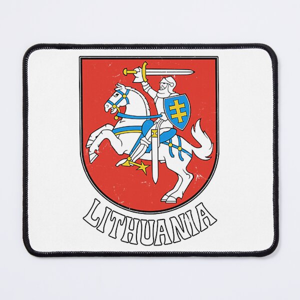 Item preview, Lithuania - Vintage Distressed Style Flag Design designed and sold by Quesit7530.