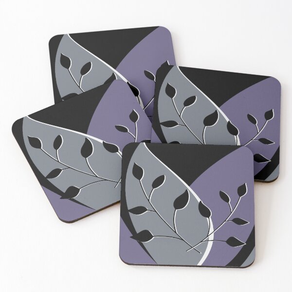 Item preview, Hojas abstractas designed and sold by ChantalDesign.