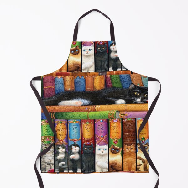 Item preview, Librarian Books And Cats Retro designed and sold by VickyCloset.