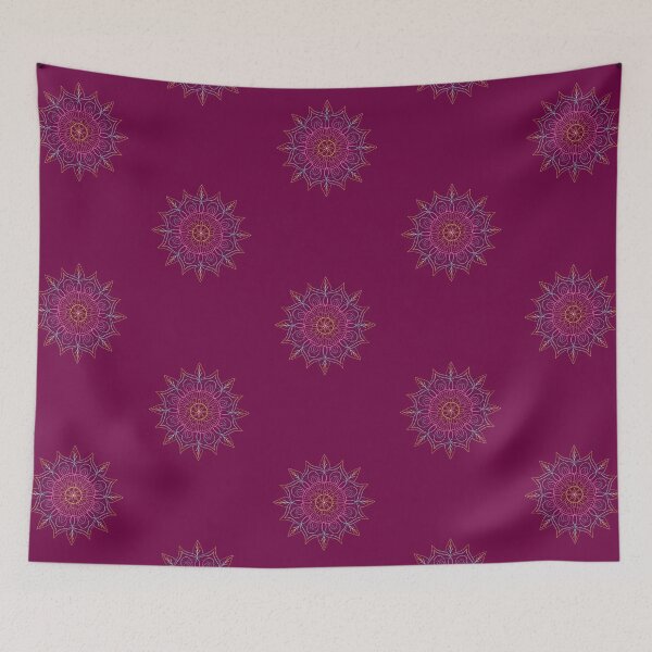 Item preview, Colorful Minimalist Mandala Rustic Art Pattern Hand Drawn 3 designed and sold by lineartdesigns.