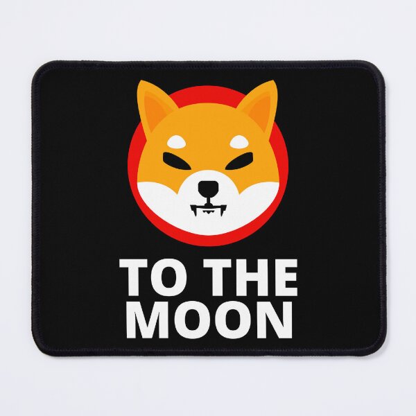Item preview, Shiba Inu to the Moon Coin SHIB Token Crypto Cryptocurrency designed and sold by AnyKitty.