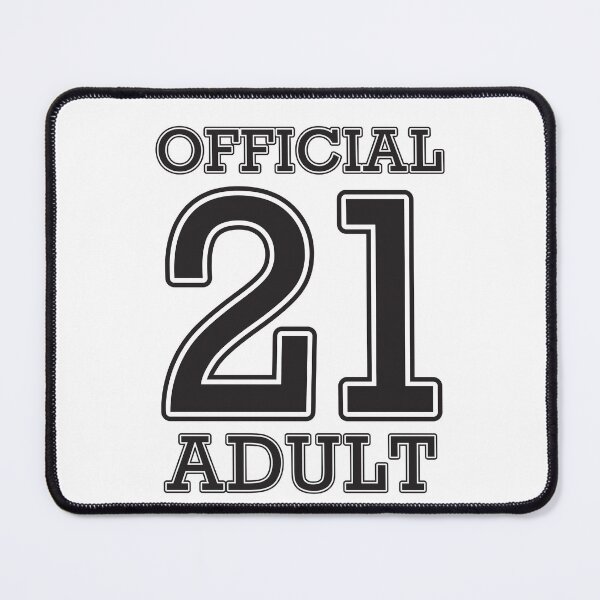 Item preview, Official 21 Adult - 21 years old - birthday designed and sold by Rhu Creations.