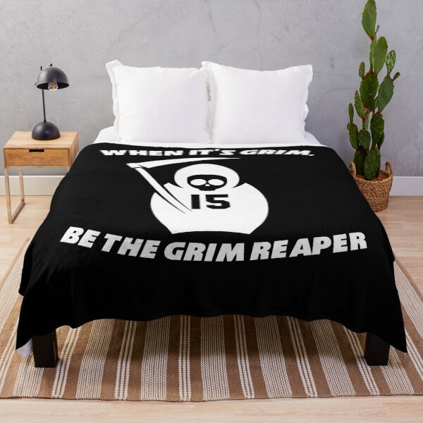 Item preview, When It's Grim Be The Grim Reaper Adult Men Women Apparel Pullover Hoodie designed and sold by tarascykallalq.