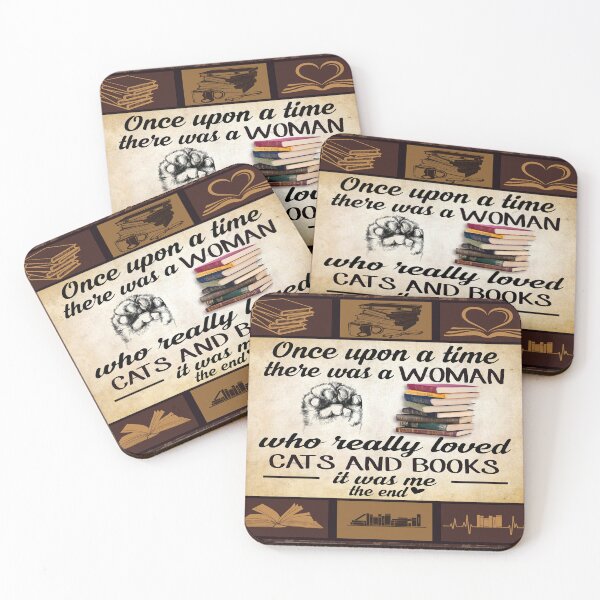 Item preview, Once upon a time - cats and Books designed and sold by VickyCloset.