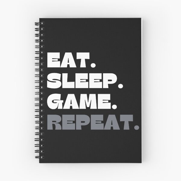 Item preview, Eat Sleep Game Repeat designed and sold by wintklc.