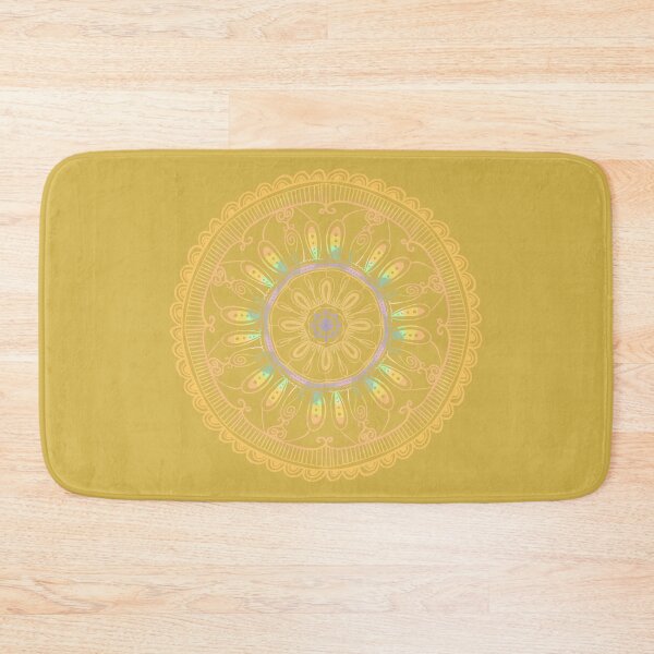 Artikelvorschau, Colorful Minimalist Mandala Rustic Art Pattern Hand Drawn 5 entworfen und verkauft von lineartdesigns.