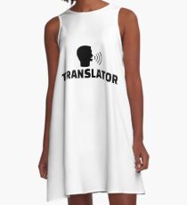 Translator A-Line Dress