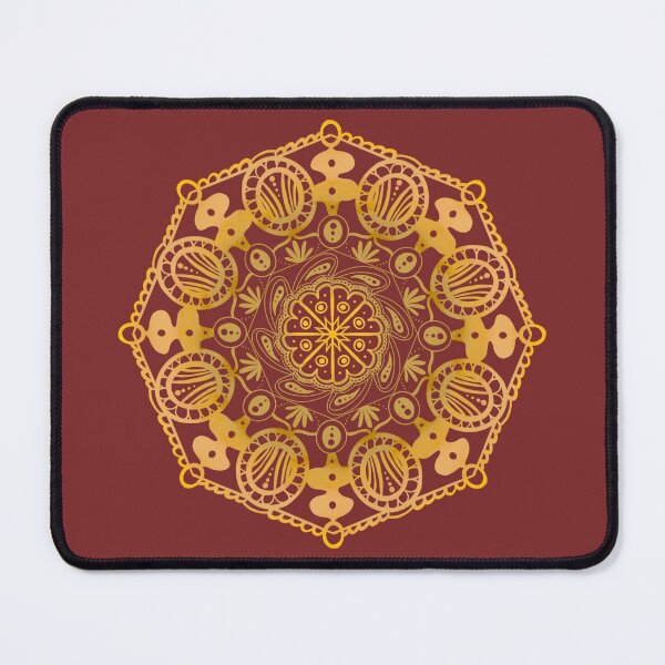 Item preview, Colorful Minimalist Mandala Rustic Art Pattern Hand Drawn 6 designed and sold by lineartdesigns.