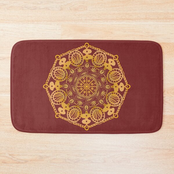 Item preview, Colorful Minimalist Mandala Rustic Art Pattern Hand Drawn 6 designed and sold by lineartdesigns.