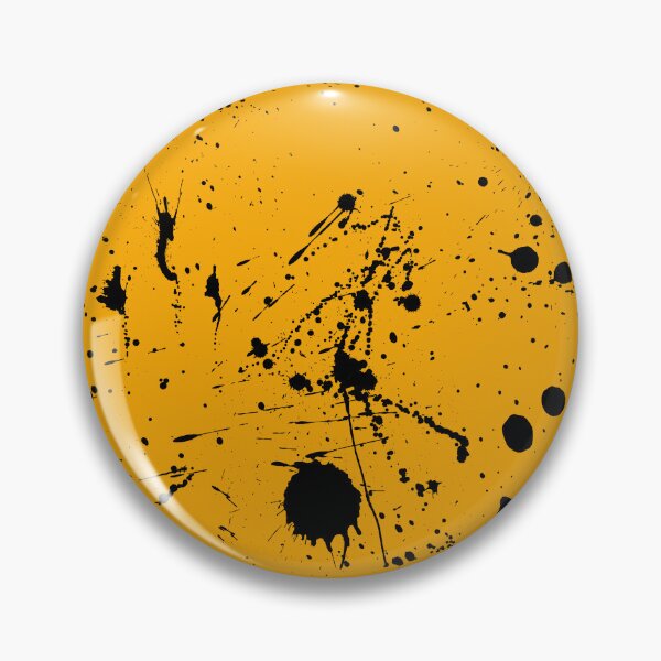 Item preview, Abstract Patterns Of Ink splattered All Over A Canvas orange version designed and sold by Cora Gregory.
