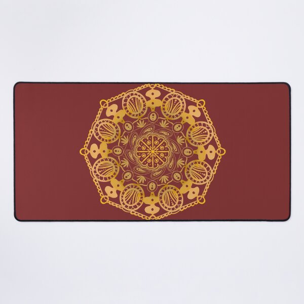 Item preview, Colorful Minimalist Mandala Rustic Art Pattern Hand Drawn 6 designed and sold by lineartdesigns.