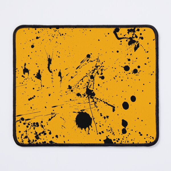 Item preview, Abstract Patterns Of Ink splattered All Over A Canvas orange version designed and sold by Cora Gregory.