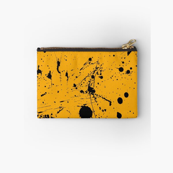 Item preview, Abstract Patterns Of Ink splattered All Over A Canvas orange version designed and sold by Cora Gregory.