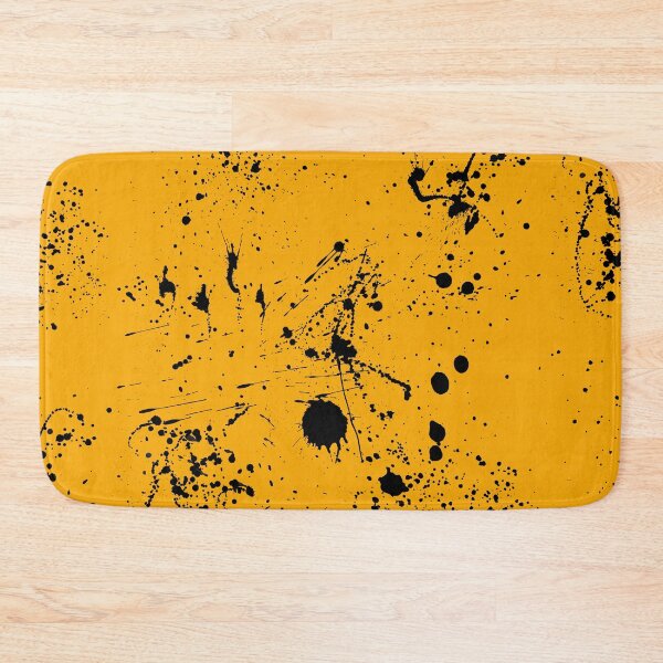 Item preview, Abstract Patterns Of Ink splattered All Over A Canvas orange version designed and sold by Cora Gregory.
