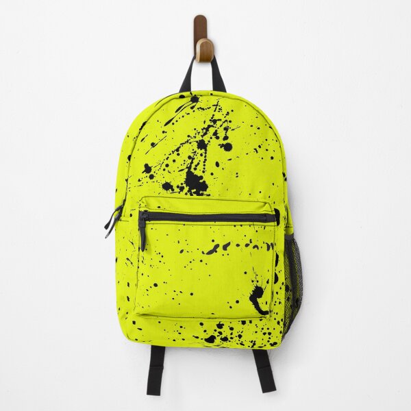 Item preview, Abstract Patterns Of Ink splattered All Over A Canvas yellow version designed and sold by Cora Gregory.
