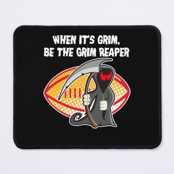 Item preview, When It's Grim Be The Grim Reaper Football Adult Men Women Pullover Hoodie designed and sold by tarascykallalq.
