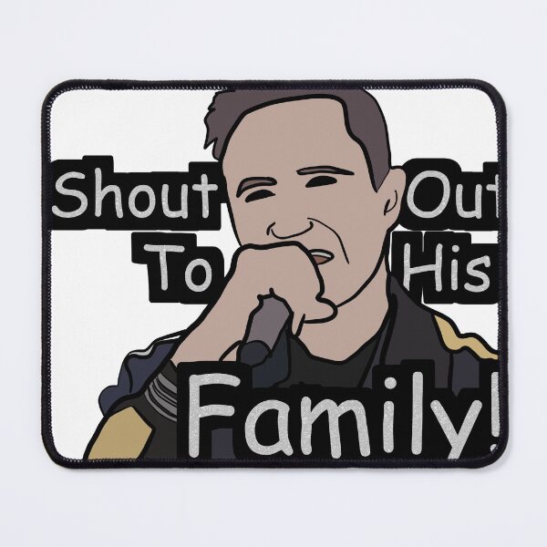 Item preview, Shout Out To His Family | David Guetta Meme designed and sold by JulesNeerg.