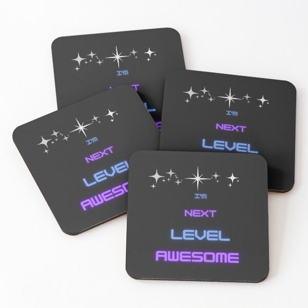 Item preview, I'm next level Awesome! designed and sold by Blended Designs ⭐⭐⭐⭐⭐.
