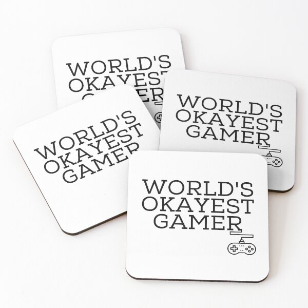 Item preview, Worlds Okayest Gamer designed and sold by NevilleNoFriend.